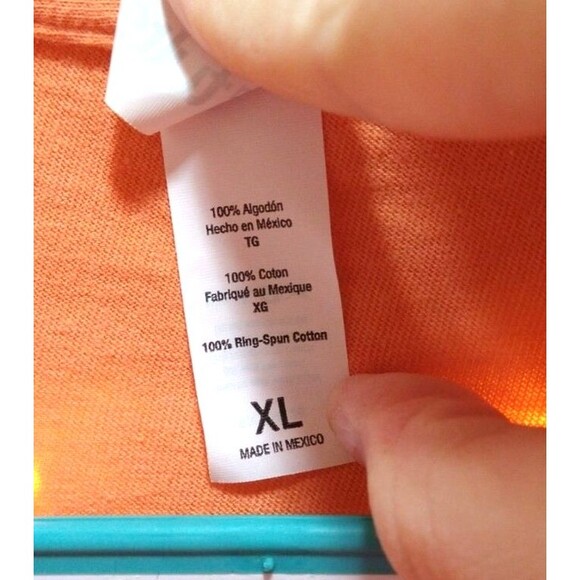 TULTEX 39TH ANNUAL TOUR DE PARIS WOMANS XL PEACH SHORT SLEEVE T-SHIRT TRAVEL - Picture 4 of 6